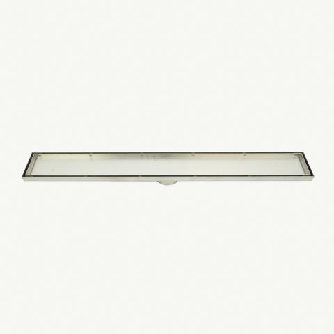 Radiant Tile Insert Floor Grate 800mm (Suit 50mm Waste) 316-RGL-800-38 Stainless Steel