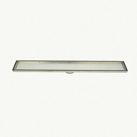 Radiant Tile Insert Floor Grate 900mm (Suit 80mm Waste) 316-RGL-900-74 Stainless Steel