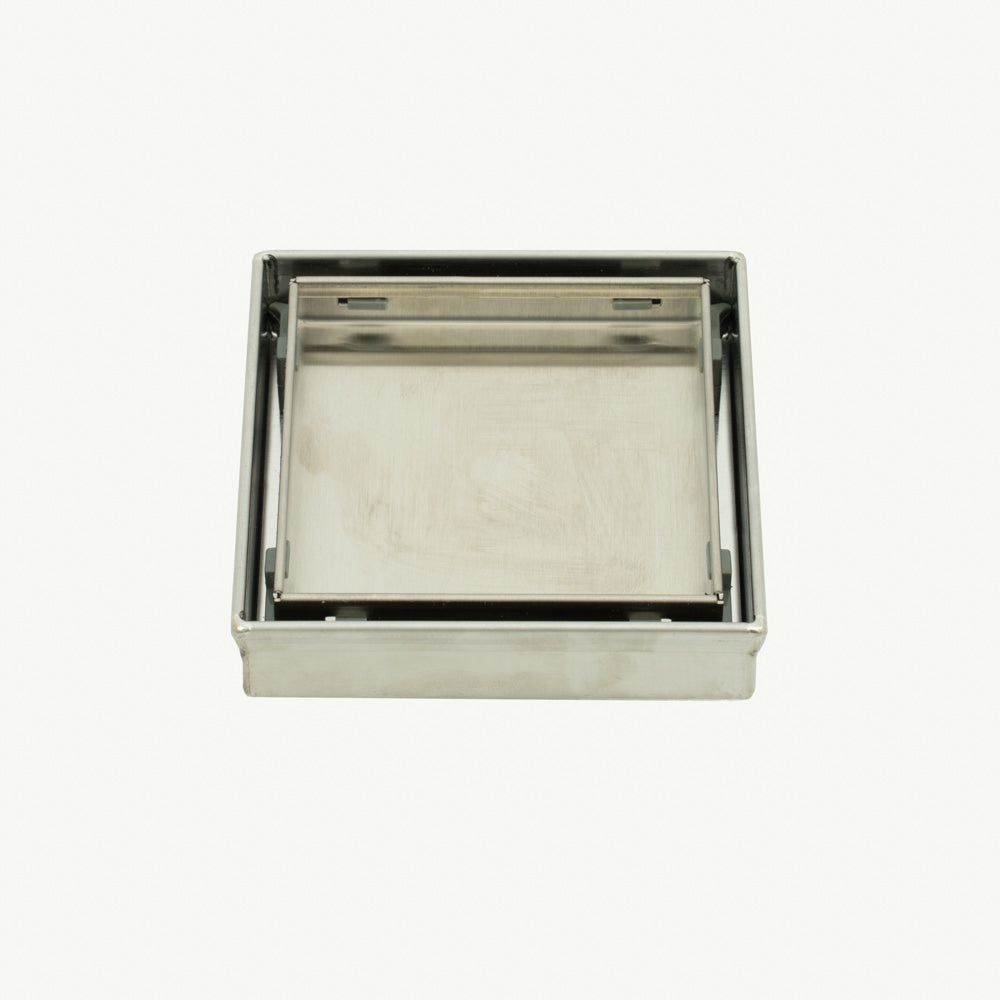 Radiant Tile Insert Floor Grate 100mm (Suit 100mm Waste) 316-RGS-100-90 Stainless Steel