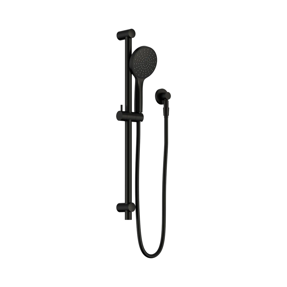 Amelie Royale II Round Shower Rail  Matte Black BDO322MB