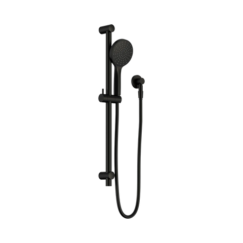 Amelie Royale II Round Shower Rail  Matte Black BDO322MB