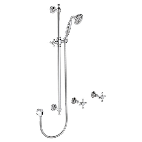 Fienza Lillian Rail Shower Set Chrome 336103