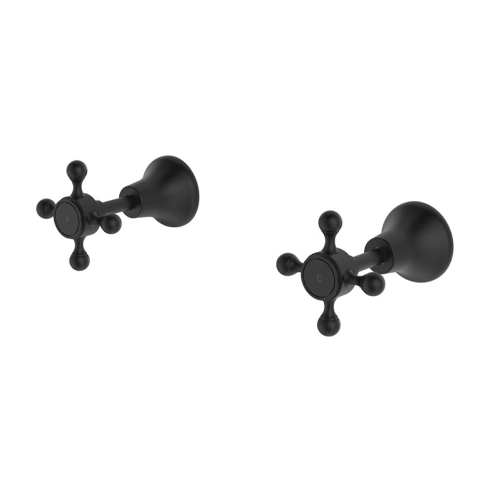Fienza Lillian Wall Top Assembly Lead Free Matte Black 336104BK-LF