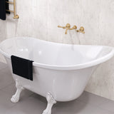 Fienza Lillian Wall Basin/Bath Outlet Lead Free Urban Brass 336110UB-LF