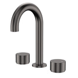 Fienza Kaya Round Hob Set Round Taps Gunmetal 338101GM