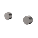 Fienza Kaya Round Wall Taps Lead Free Gunmetal 338104GM-LF