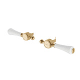 Fienza Lillian Lever Handle (Suits 339 Range) Urban Brass & White 200395