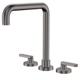 Fienza Kaya Lever Taps Squareline Hob Set Lead Free Gunmetal 344106GM-LF