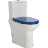 Fienza Compact Ambulant Back to Wall Toulet Suite P Trap Blue Seat 345122U