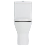 Fienza Resort Back-to-Wall Toilet Suite S Trap 90-200 w/ Bottom Inlet White 385447WA