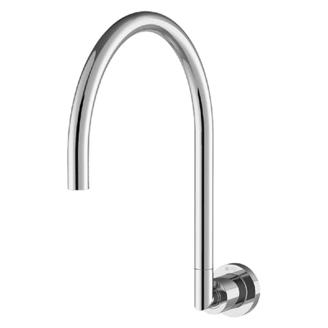 Abey Lucia Gooseneck Laundry Spout Chrome 3GLS