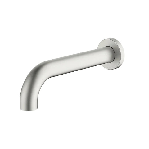 Abey Lucia Curved Basin Spout Brushed Nickel 3S-C-BN