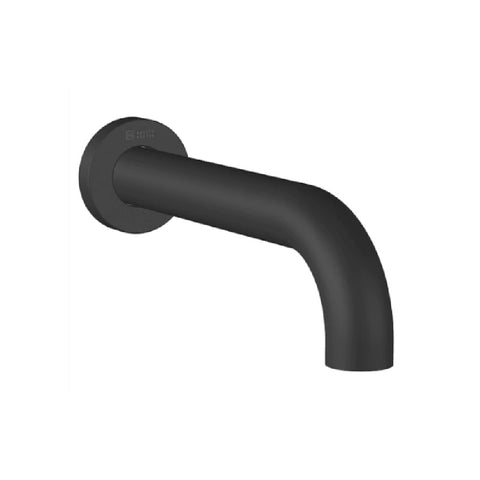 Abey Lucia Curved Bath/Basin Spout 200mm Black 3S-C200-B