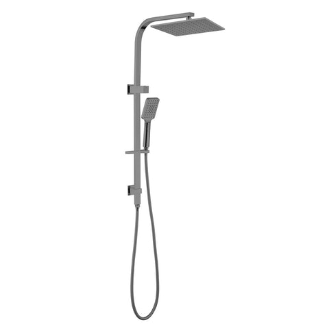 Amelie Royale Square Twin Shower 3 Function Hand Shower Gunmetal BDO301505CGM