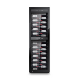 Pro-Line Caso Wine Fridge 141 Bottle Capacity 455ltr Presentation Shelves Dual Zone Black WF-455-PD