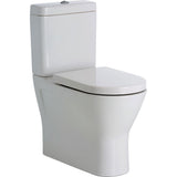 Fienza Resort Toilet Pan P Trap Bottom Inlet Rimless White 380000W