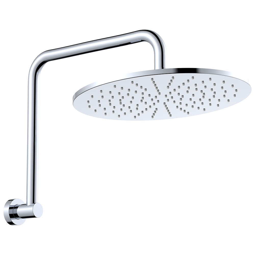 Fienza Empire Slim Gooseneck Shower Arm Set Chrome 411109-A