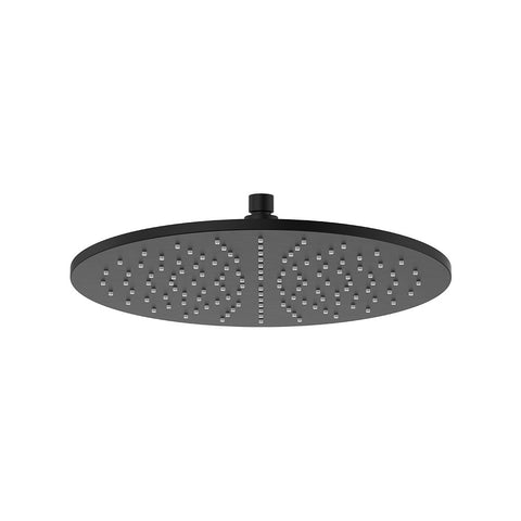 Fienza Starry Round Shower Head 300mm Matte Black 411109B