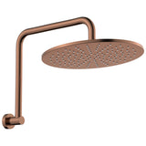 Fienza Empire Slim Gooseneck Shower Arm Set Brushed Copper 411109CO-A