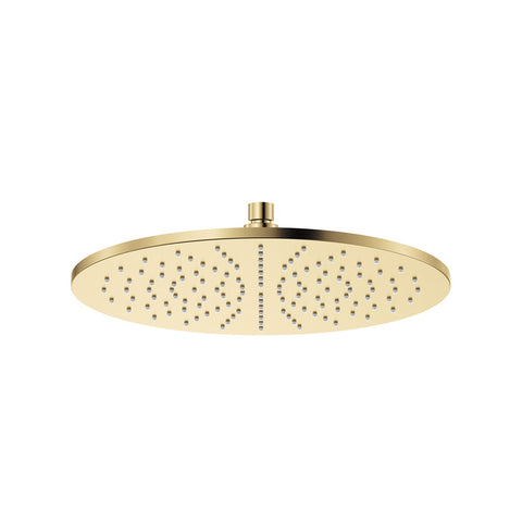 Fienza Starry Round Shower Head 300mm Urban Brass 411109UB