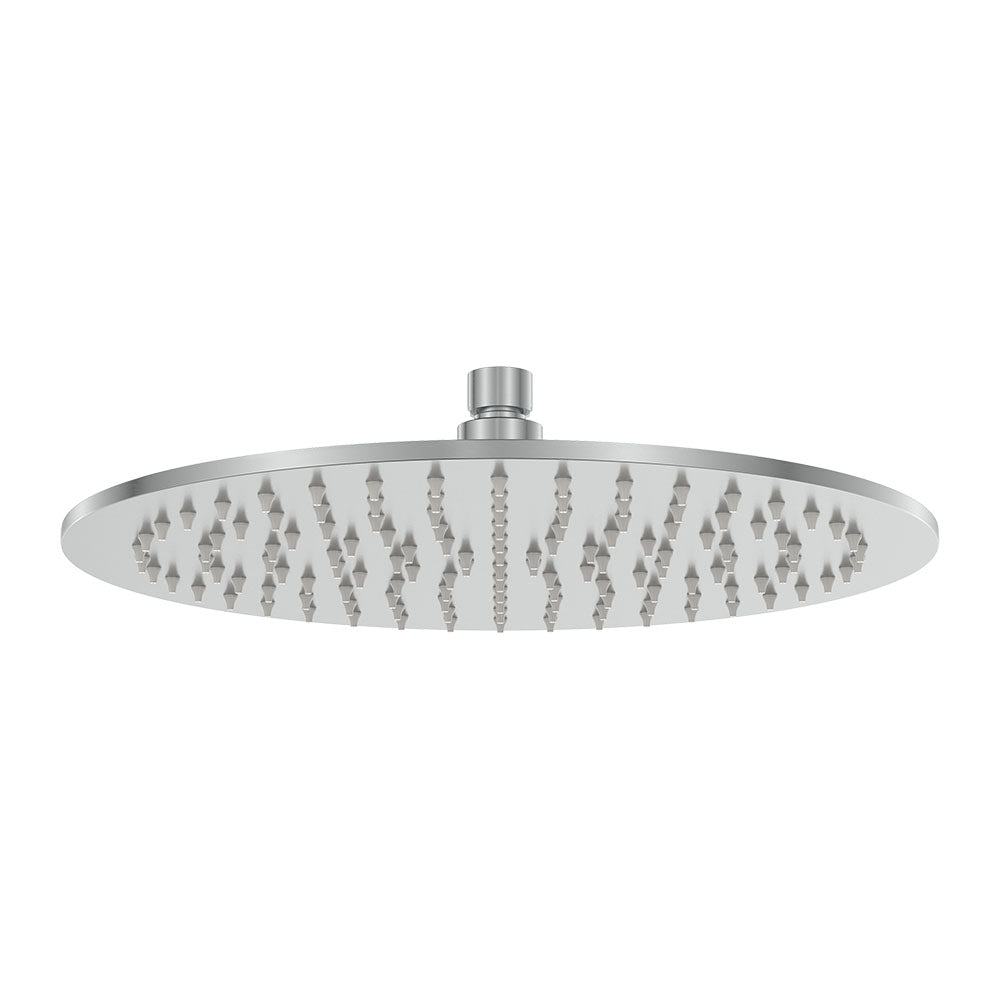 Fienza Kaya Round Shower Head 300mm Brushed Stainless Steel 411114SS