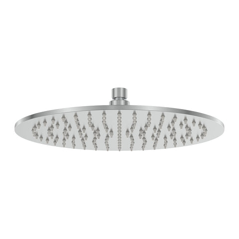 Fienza Kaya Round Shower Head 300mm Brushed Stainless Steel 411114SS