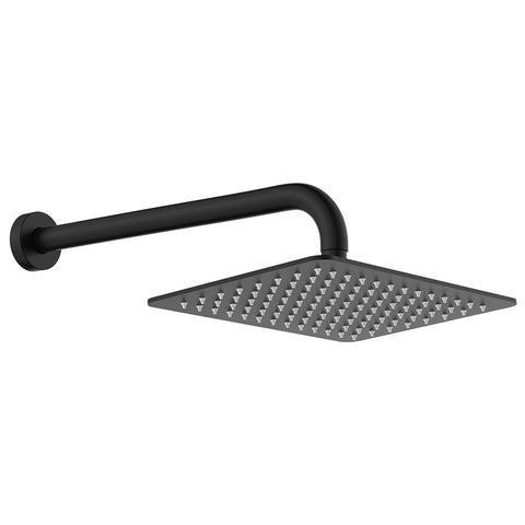 Fienza Tono Shower Arm Matte Black 411129B-B