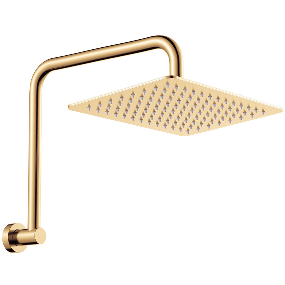 Fienza Tono Gooseneck Shower Arm Urban Brass 411129UB-A