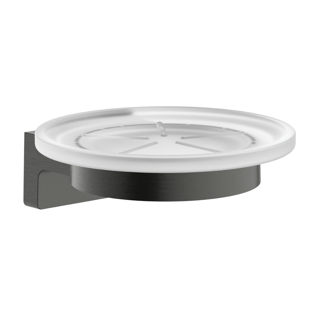 Hansgrohe Addstoris S Soap Dish Brushed Black Chrome 41766340