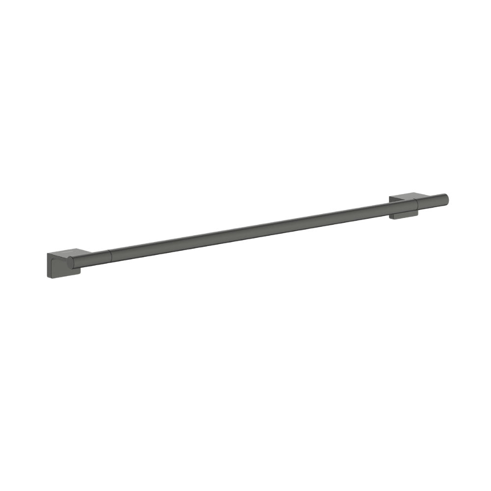 Hansgrohe Addstoris S Bath Towel Rail Brushed Black Chrome 41767340