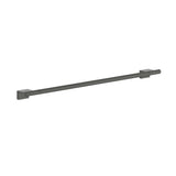 Hansgrohe Addstoris S Bath Towel Rail Brushed Black Chrome 41767340