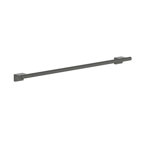 Hansgrohe Addstoris S Bath Towel Rail Brushed Black Chrome 41767340