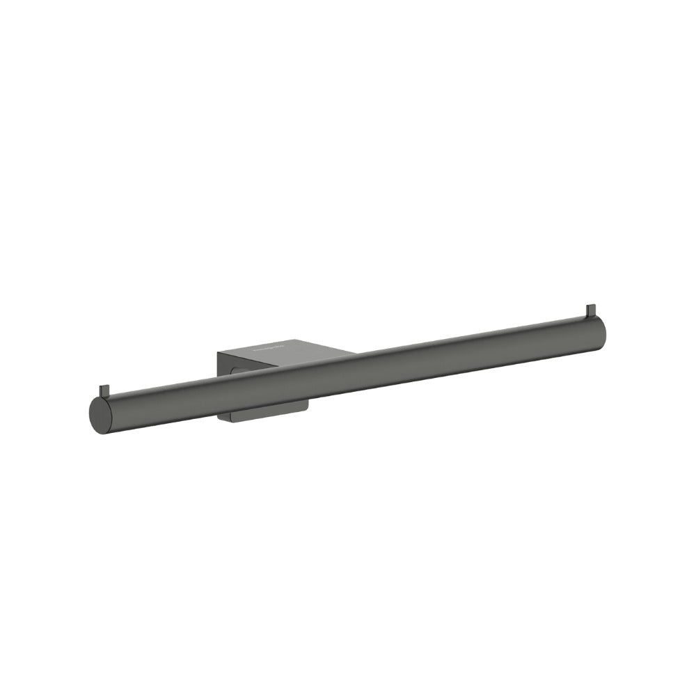 Hansgrohe Addstoris S Double Roll Holder Brushed Black Chrome 41768340