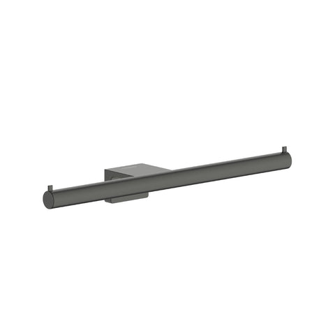 Hansgrohe Addstoris S Double Roll Holder Brushed Black Chrome 41768340