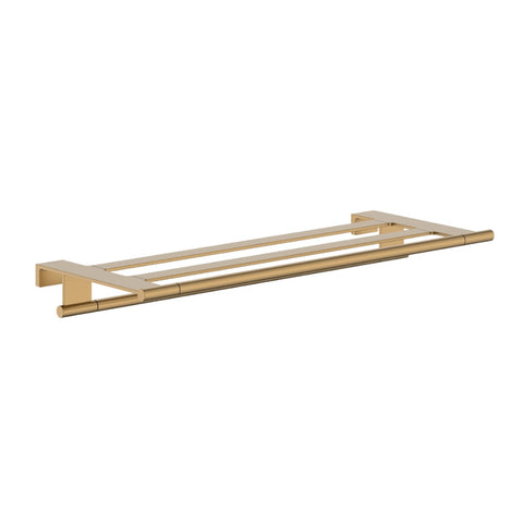 Hansgrohe Addstoris S Towel Rack Brushed Bronze 41781140