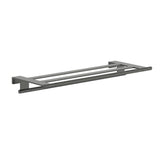 Hansgrohe Addstoris S Towel Rack Brushed Black Chrome 41781340