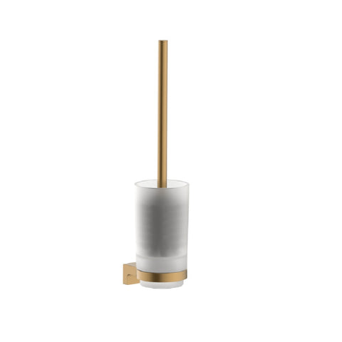 Hansgrohe Addstoris S Wall Mounted Toilet Brush Brushed Bronze 41782140