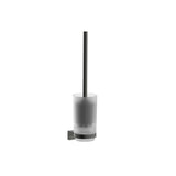 Hansgrohe Addstoris S Wall Mounted Toilet Brush Brushed Black Chrome 41782340