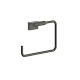 Hansgrohe Addstoris S Towel Ring Brushed Black Chrome 41784340