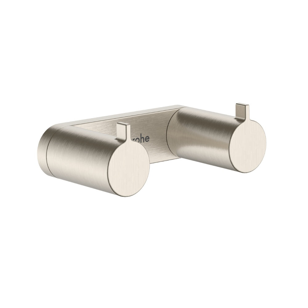 Hansgrohe Addstoris S Double Hook Brushed Nickel 41785820