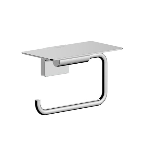 Hansgrohe Addstoris S Roll Holder w/ Shelf Chrome 41789000