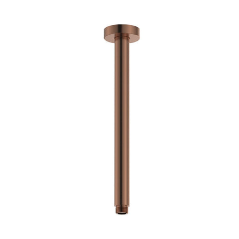 Fienza Round Shower Dropper 300mm Brushed Copper 422114CO