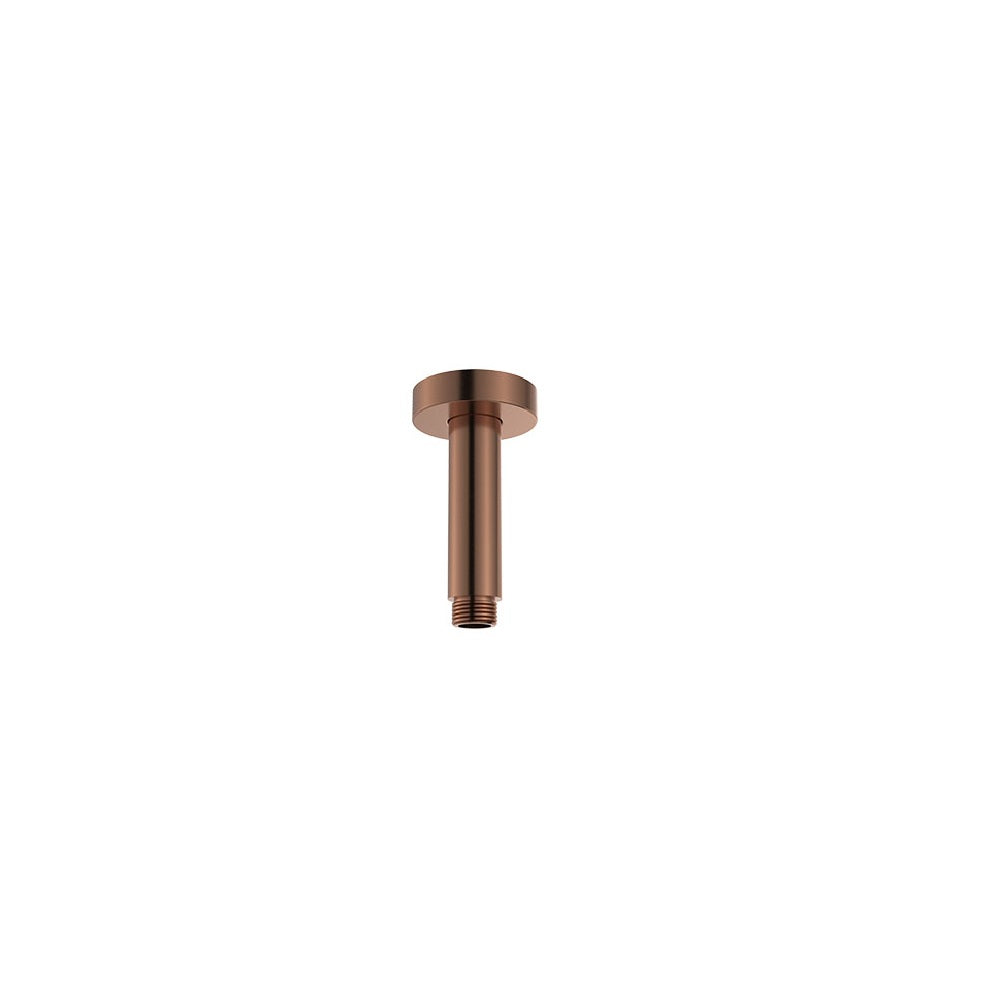 Fienza Round Shower Dropper 100mm Brushed Copper 422124CO