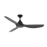 IXL Aeroflow Ceiling Fans Skywave 132cm 52" DC Ceiling Fan Black 42231