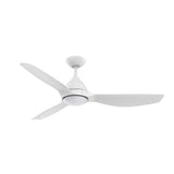 IXL Aeroflow Ceiling Fans Skywave 132cm 52" DC Ceiling Fan with LED White 42232