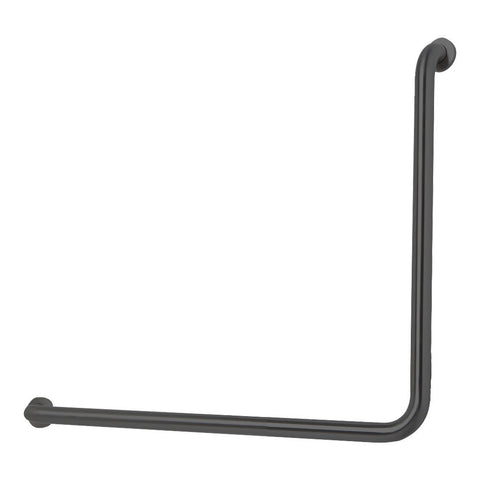 Argent Advantage 90 Degree Grab Rail 450x450mm Matte Black 4284590MB