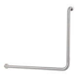 Argent Advantage 90 Degree Grab Rail 450x450mm Polished Stainless Steel 4284590