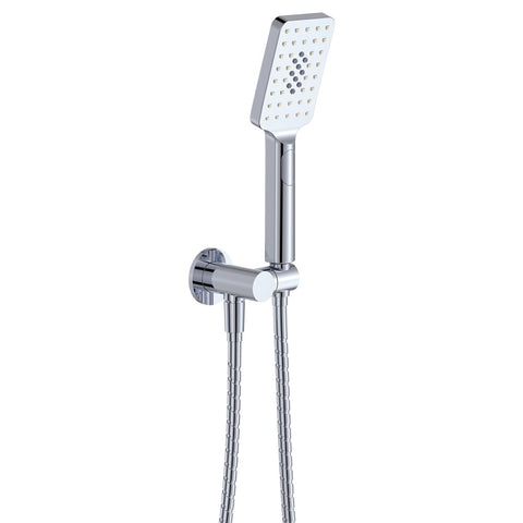 Fienza Tono Hand Shower Round Plate Chrome 433206