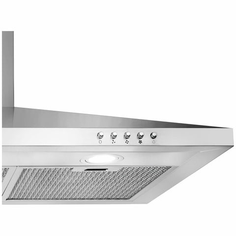 Artusi Canopy Rangehood 90cm w/ Charcol Filter Stainless Steel ACH905X/1