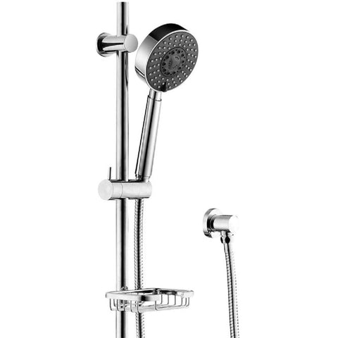 Fienza Michelle Multifunction Rail Shower with Soap Basket 444101